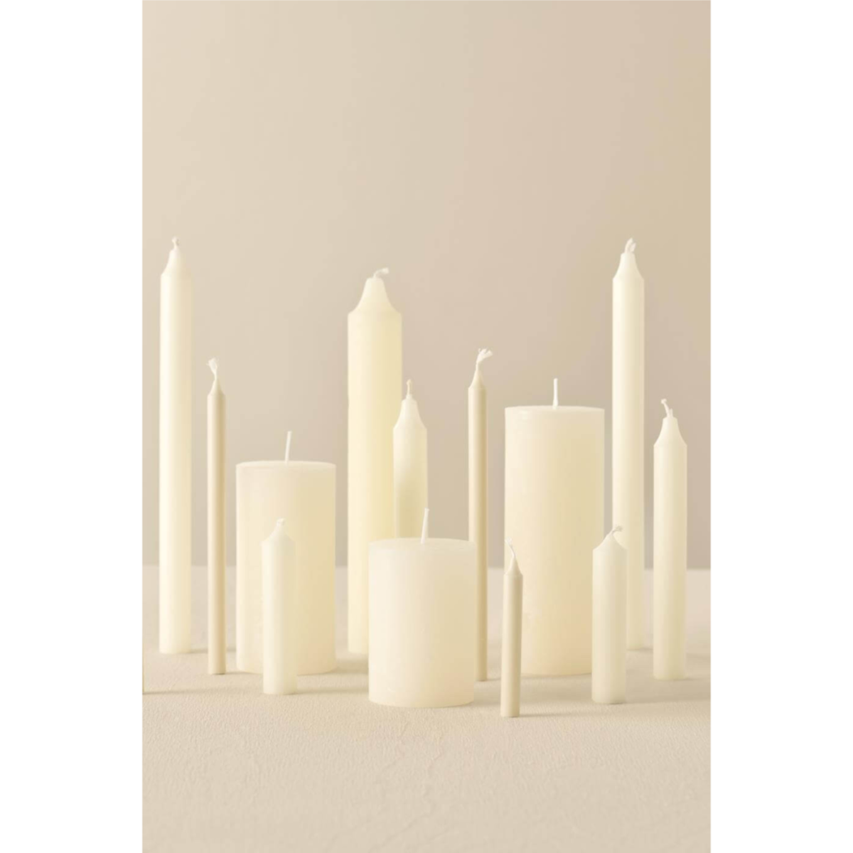 Kubbakerti – Rustic Krem, 14cm