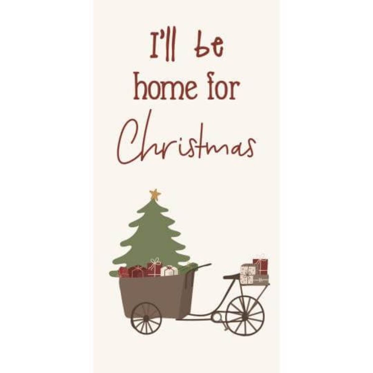 Servíettur – I’ll Be Home For Christmas, 16stk
