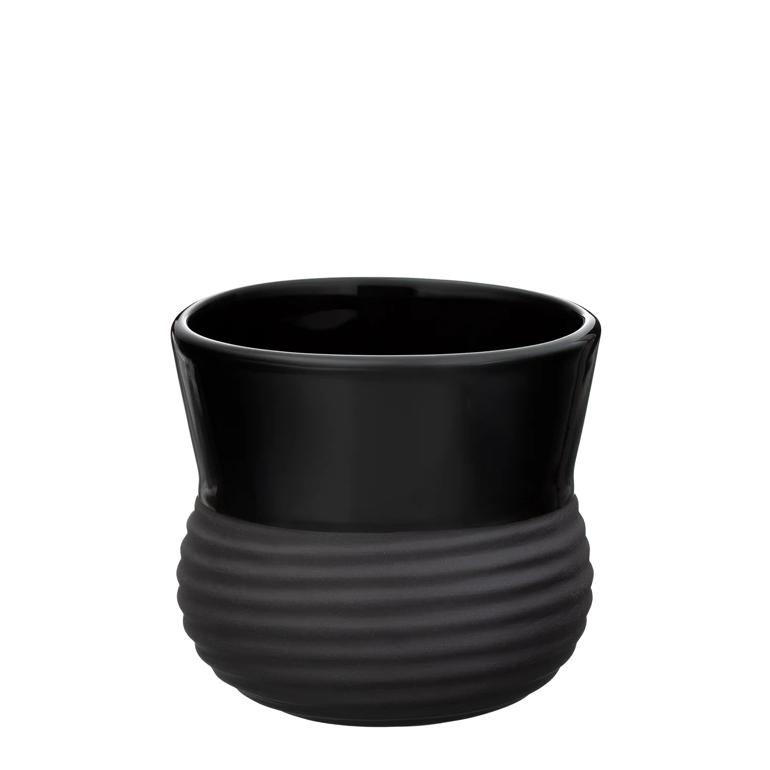 Minimalískt svart espresso