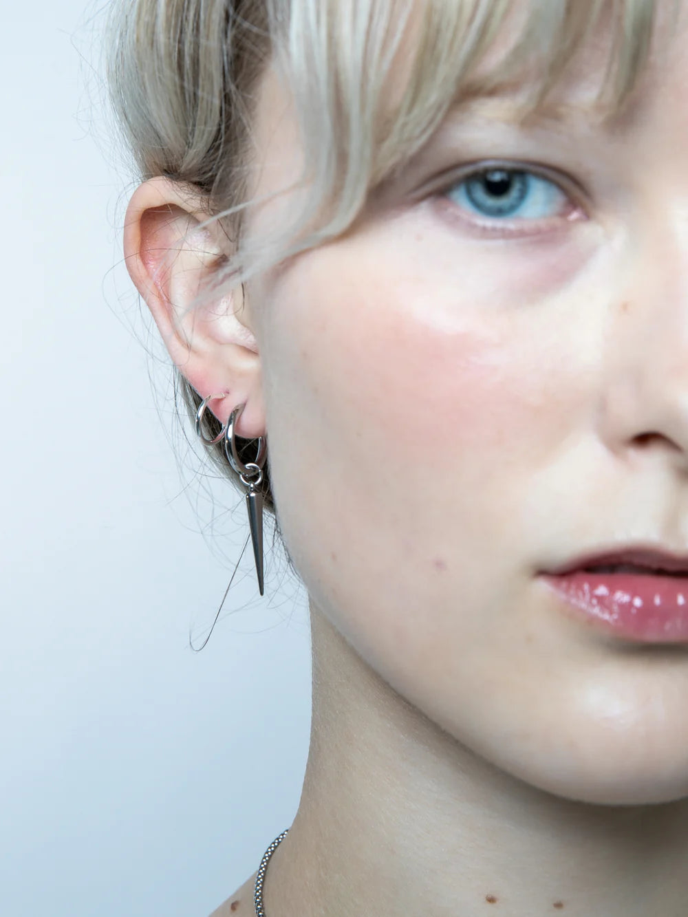 Hoops Charm Earrings