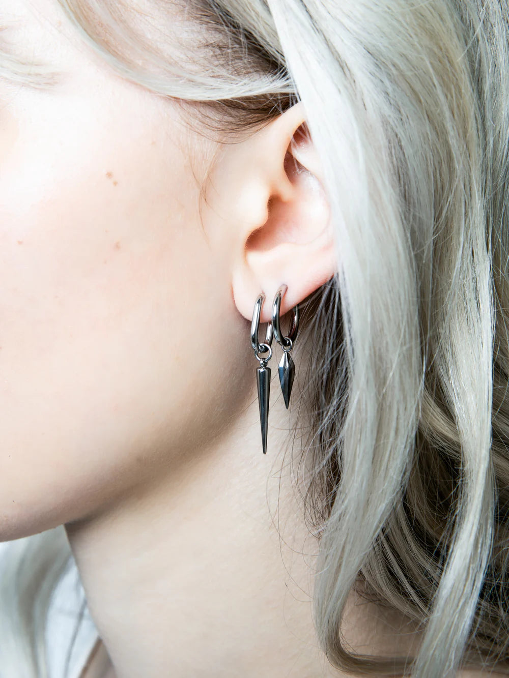 Hoops Charm Earrings