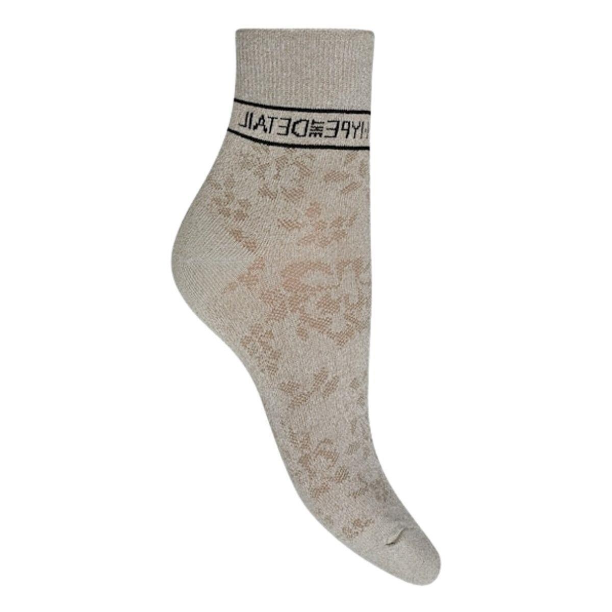 Hype The Detail - glimmer sokkar beige