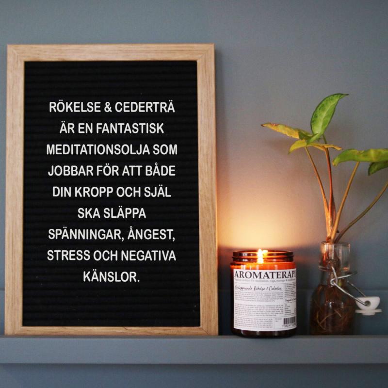 Aromatherapi ilmkerti – reykelsi/viðar