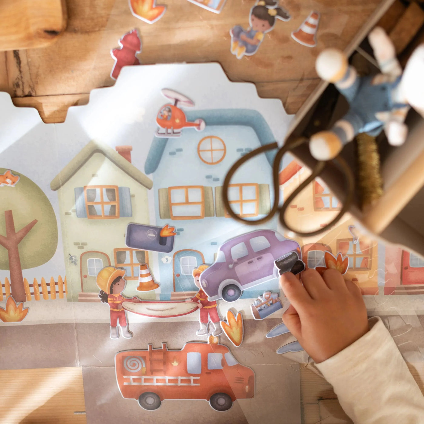 Límmiðasett Jim - Margnota