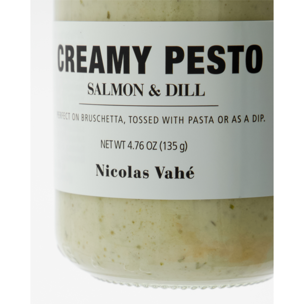 Creamy Pesto - salmon and dill