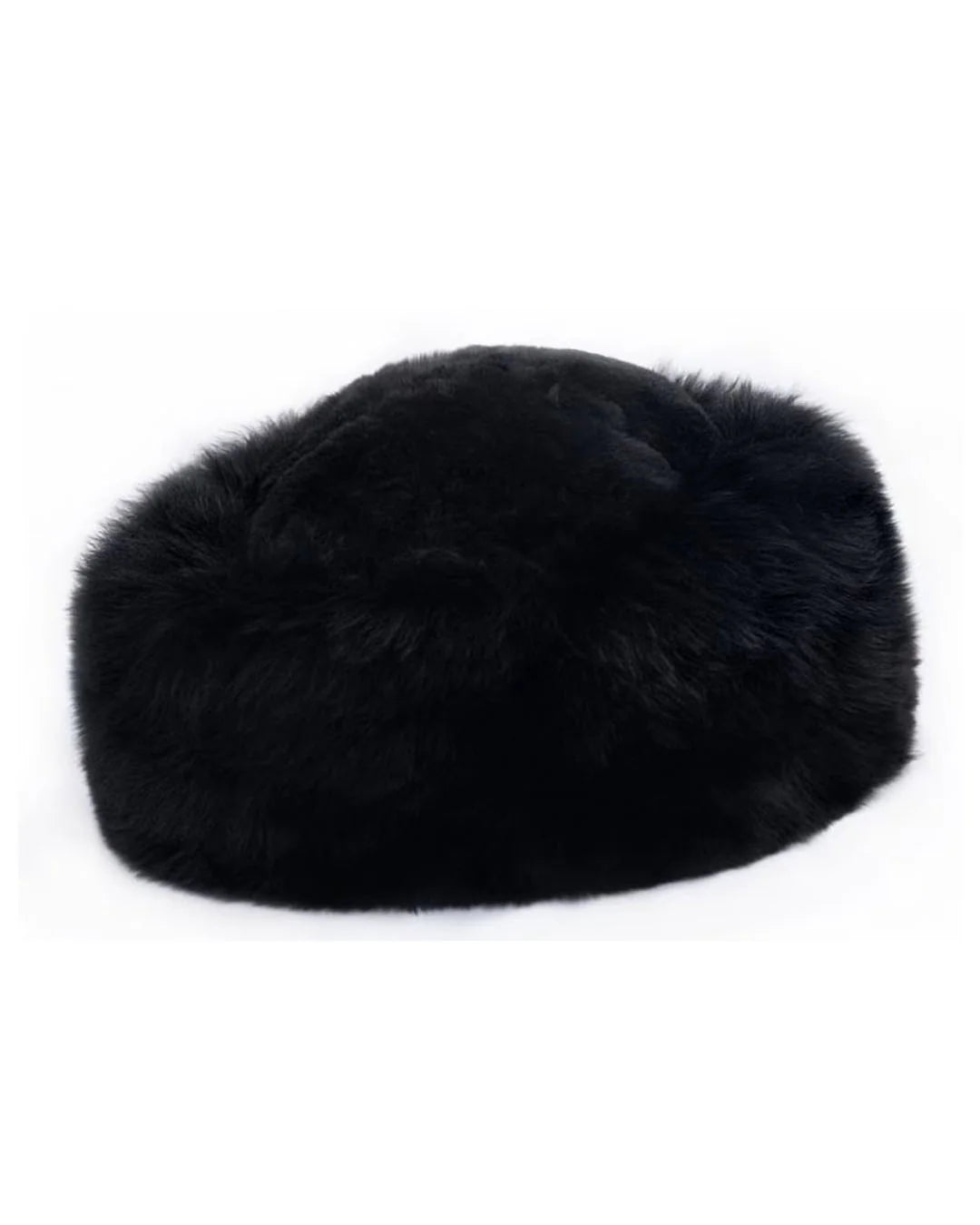 Alpaca Fur Hat - Black