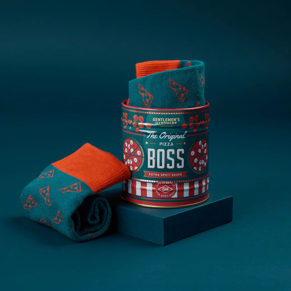 Socks in a Can - Pizza