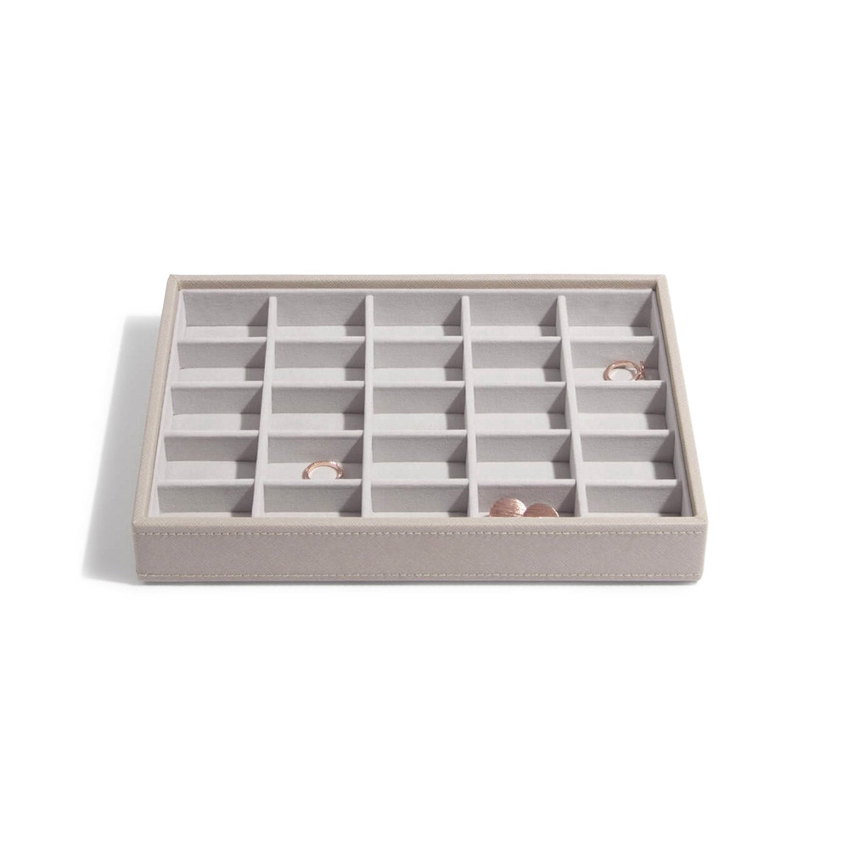 Classic Taupe - bakki með 25 hólfum