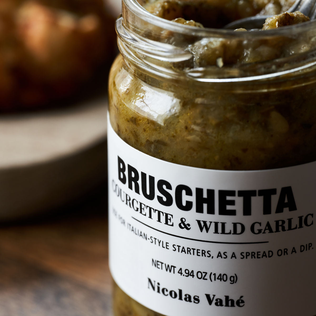 Bruschetta – Kúrbítur & Villtur Hvítlauk
