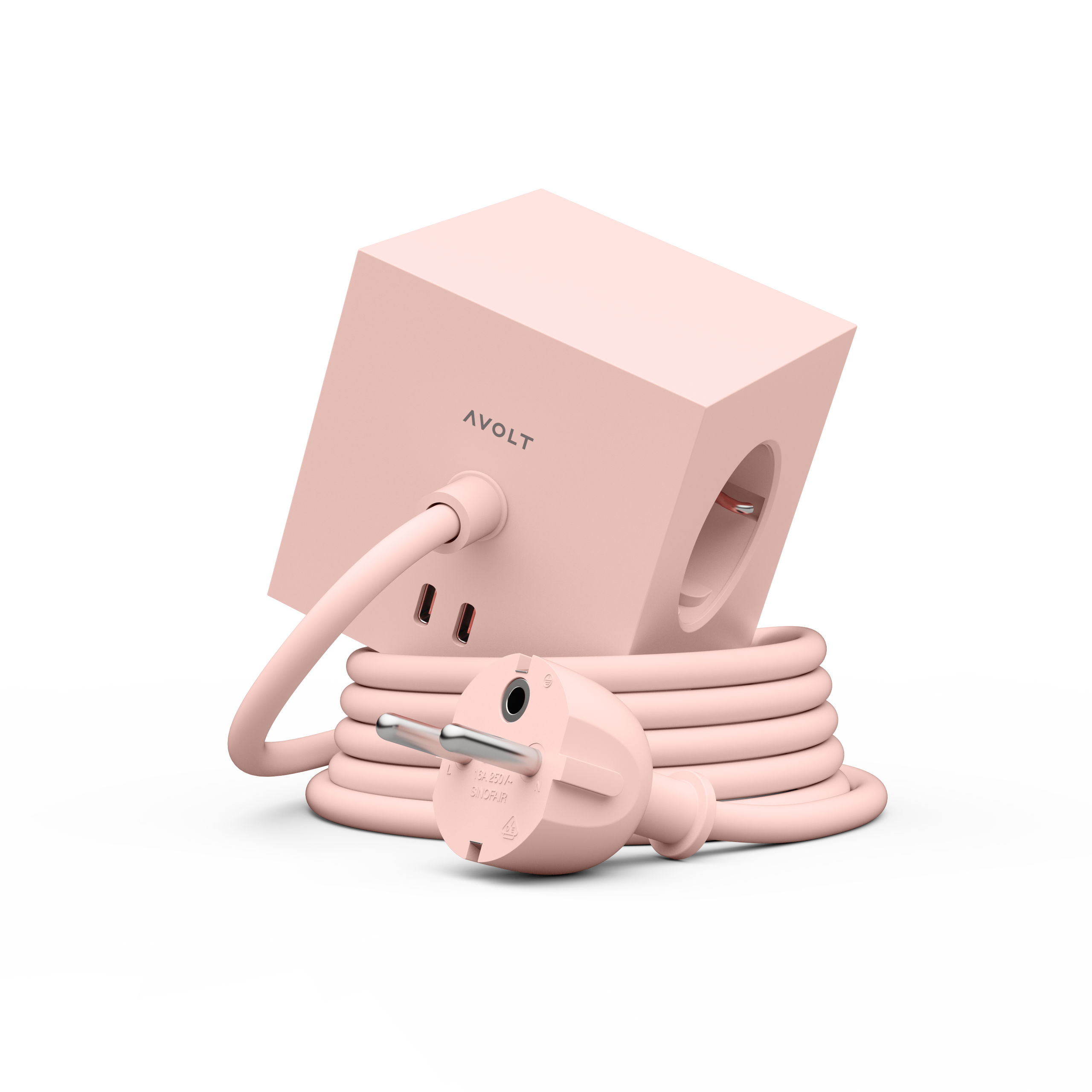 Square 1 (USB C) – Antik Bleikur (1,8m)