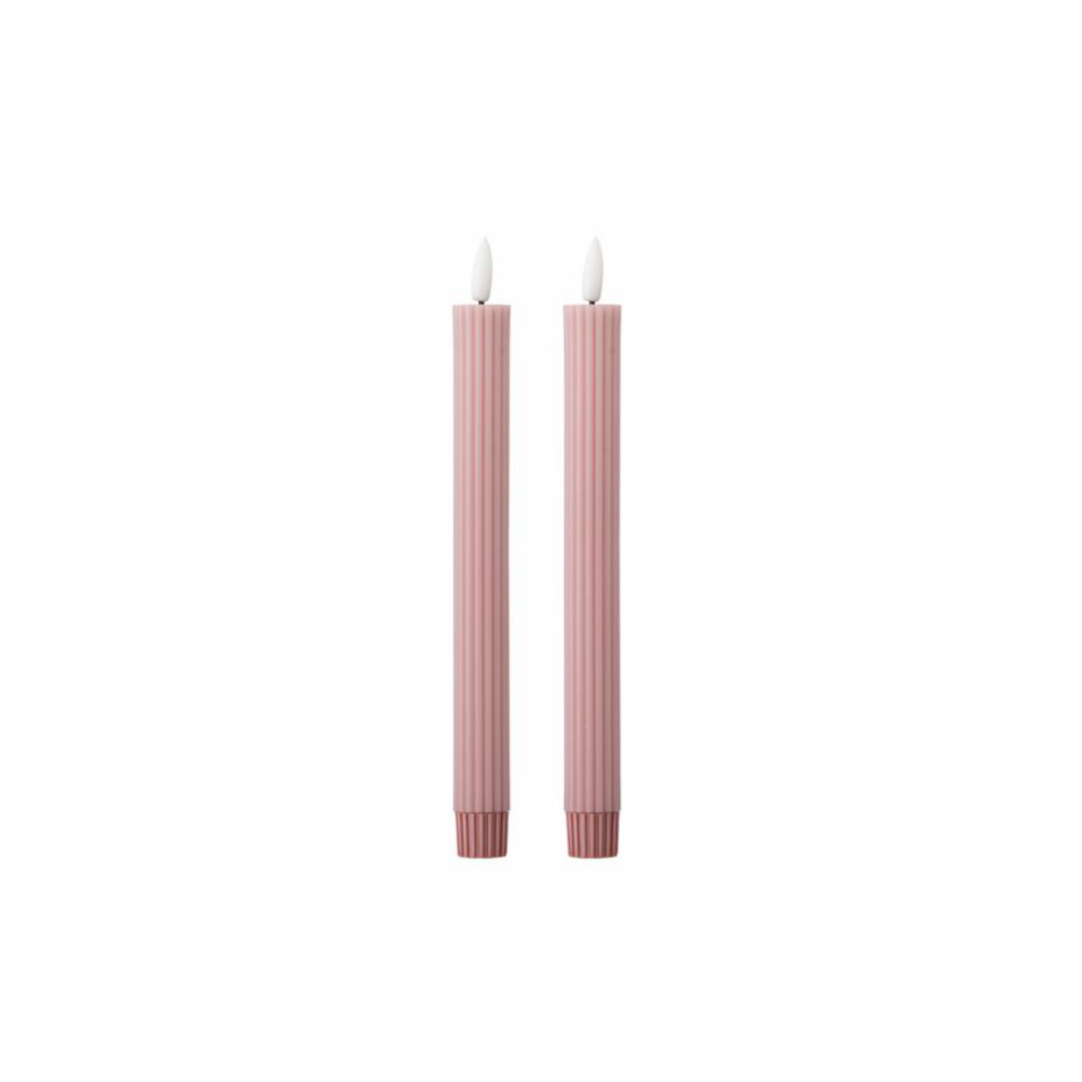 PONZA – LED stjakakerti, rose 2stk