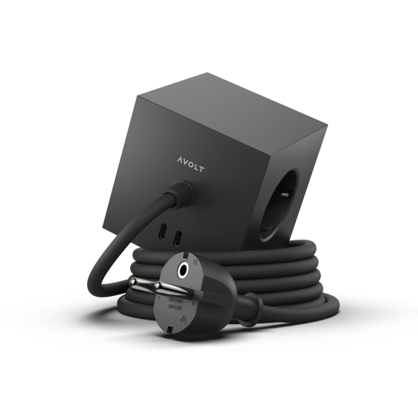 SQUARE 1 (USB C) – STOKKHÓLMS SVARTUR