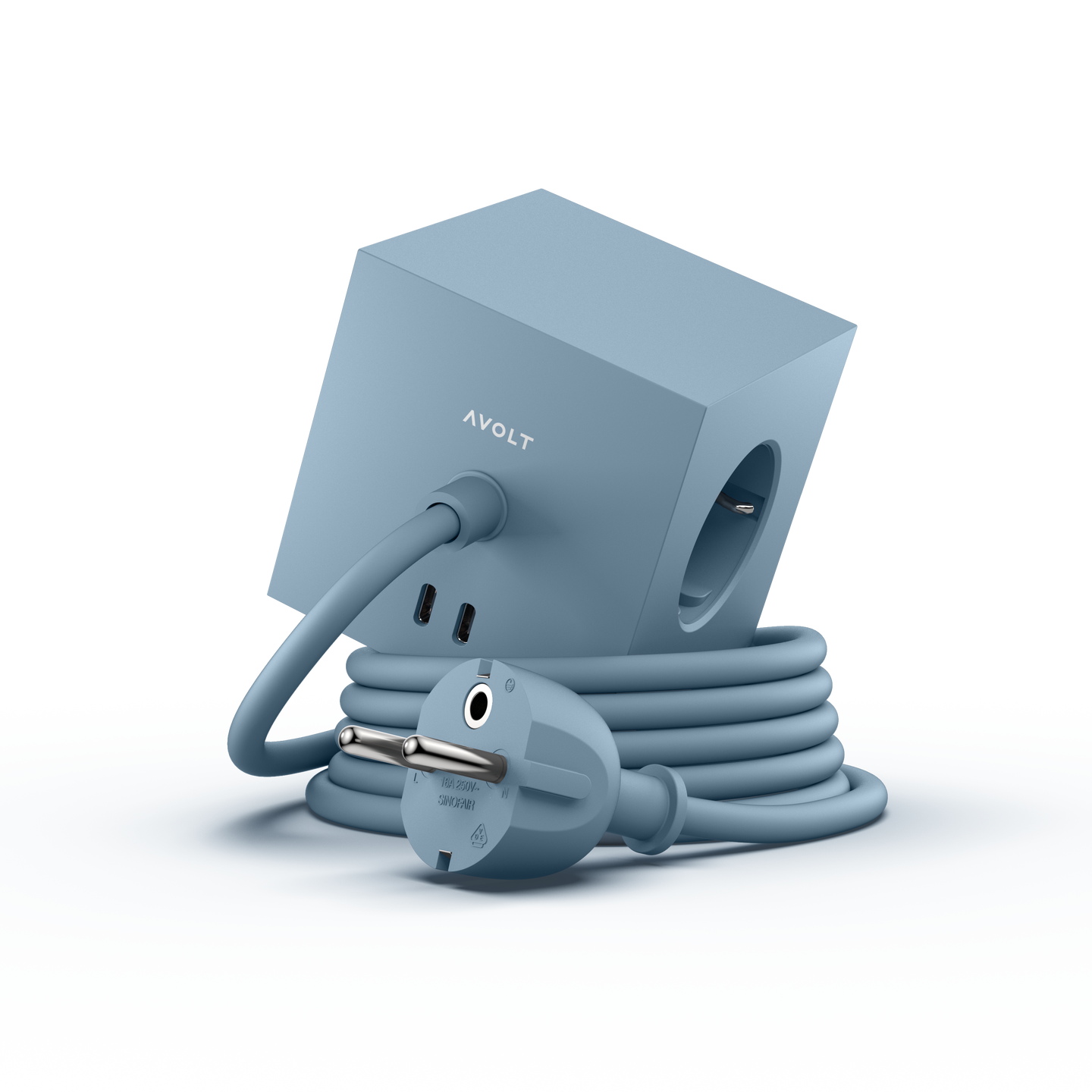SQUARE 1 (USB C) – HÁKARLA BLÁR