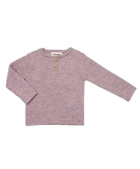 Grandpa Sweater - Vintage Rose