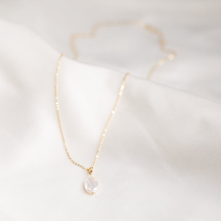 Simple Pearl Necklace