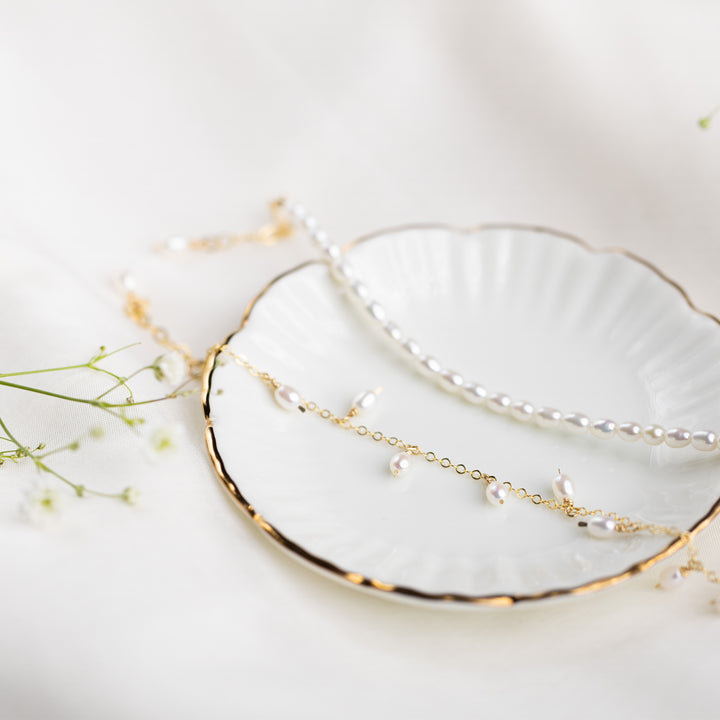 Teardrop Pearl Bracelet