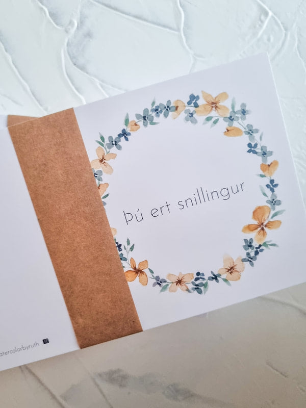 Þú ert snillingur