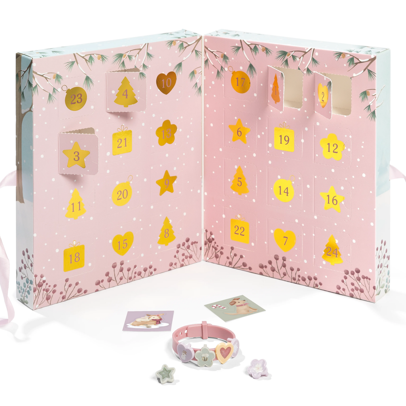 AÐVENTUDAGATAL - ARMBÖND, SKRAUT & LÍMMIÐAR