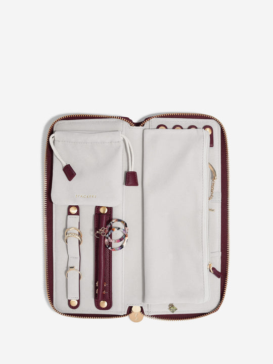Ferðaskrín slim - Burgundy