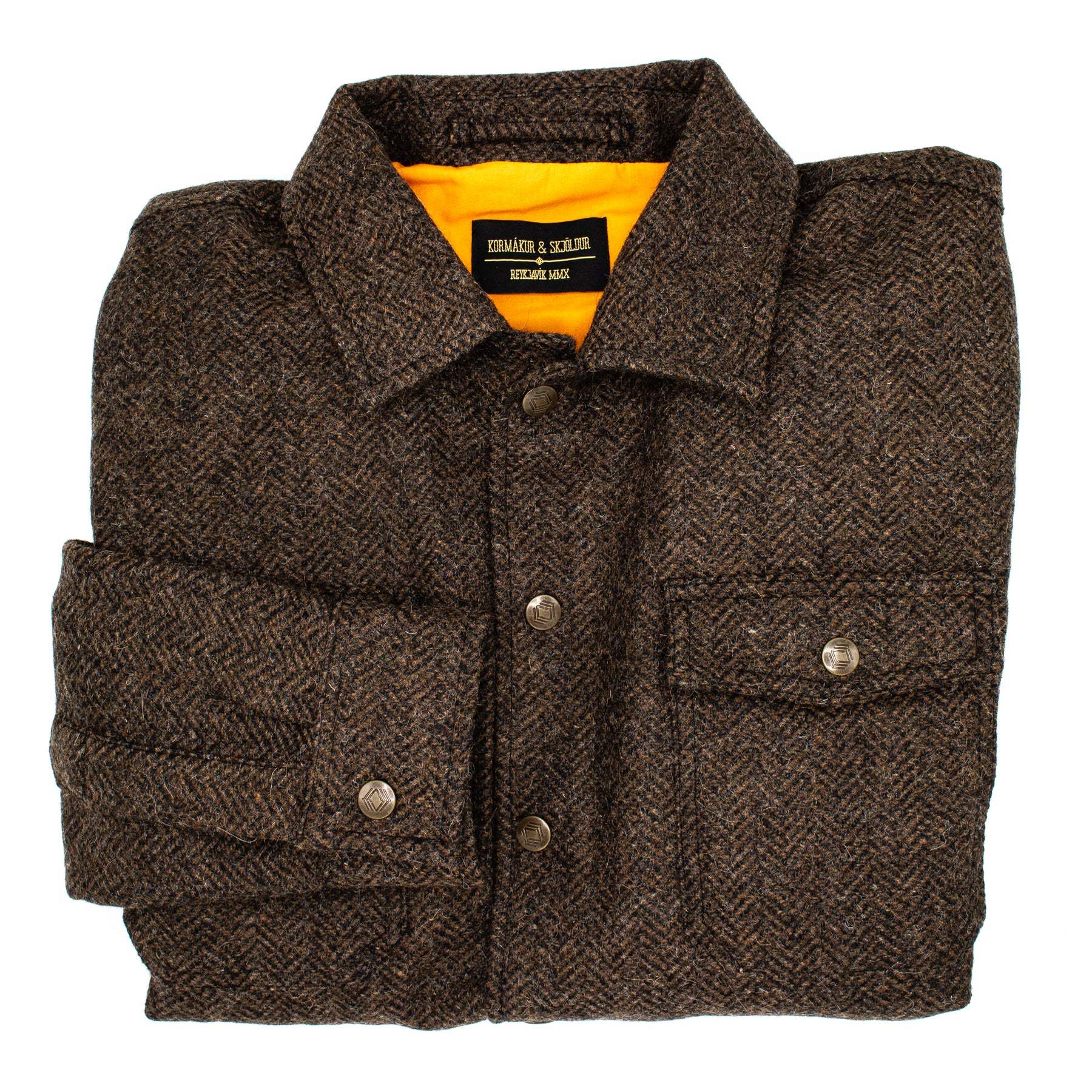 K&S Icelandic Tweed Yfirskyrta - Fjárhirðirinn - Móri