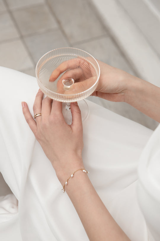 Teardrop Pearl Bracelet