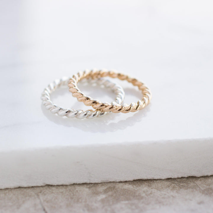 Thick Twist Ring