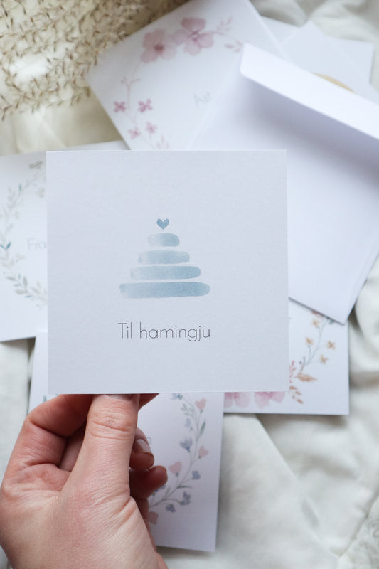 Til hamingju - blátt