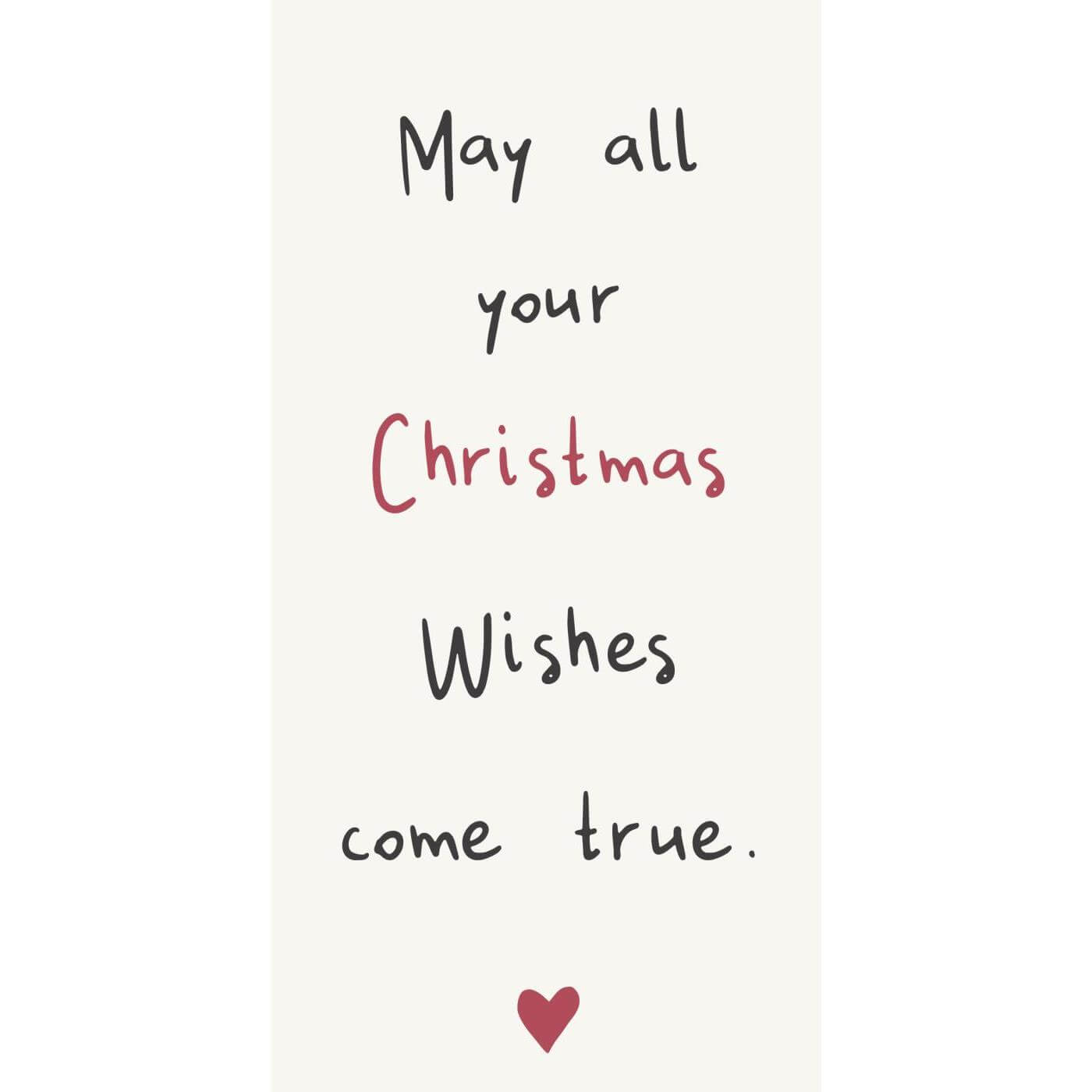 Servíettur - May All Your Christmas Wishes Come True