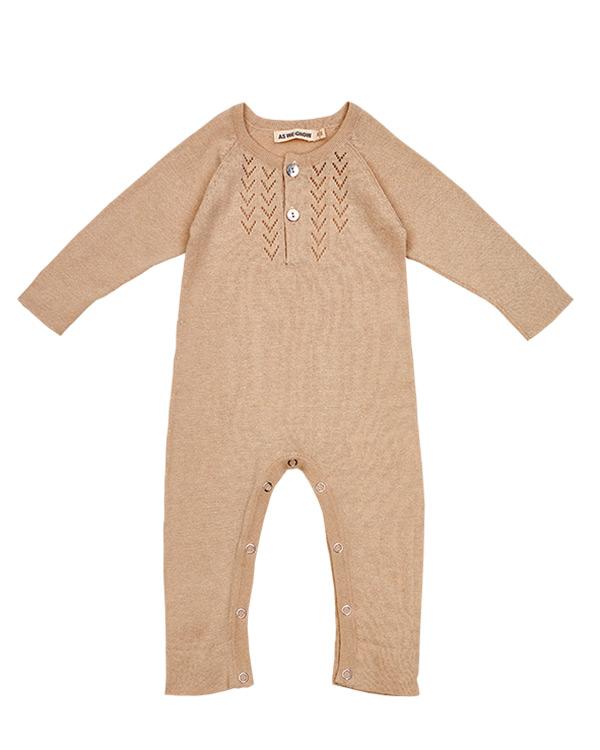 Lace Front Overall - Shell