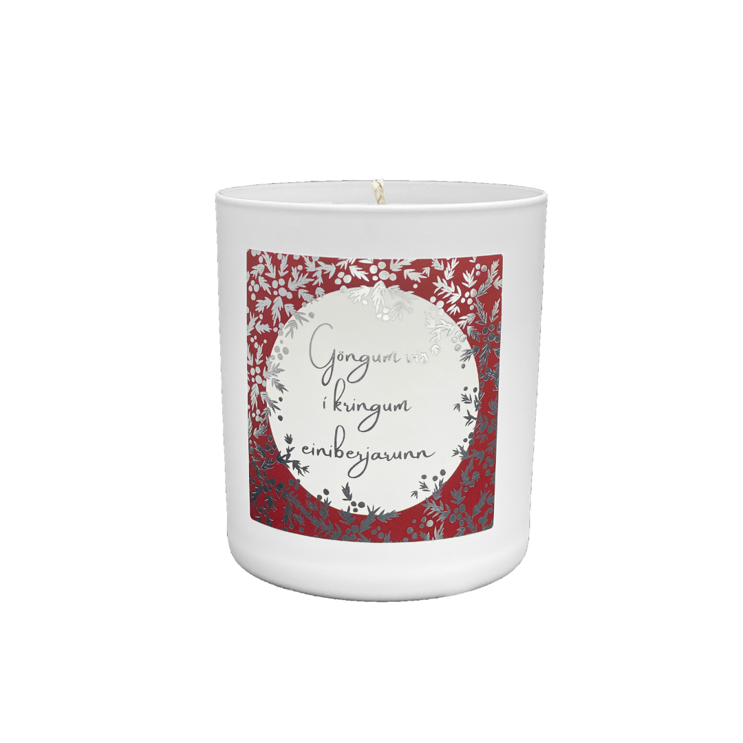 Jólailmkerti - Einiberjarunni