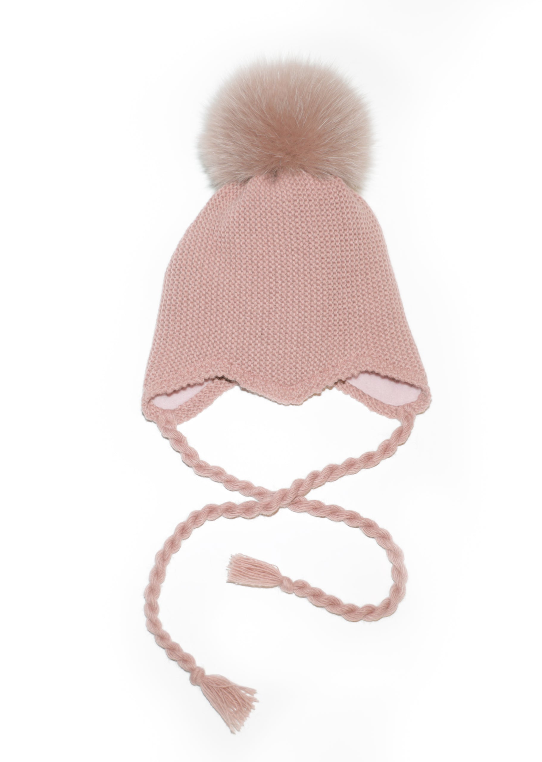 Gæfa - ungbarnahúfa Antique pink