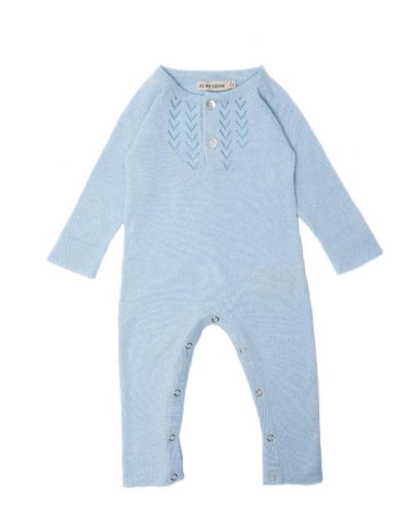 Lace Front Overall - Blár