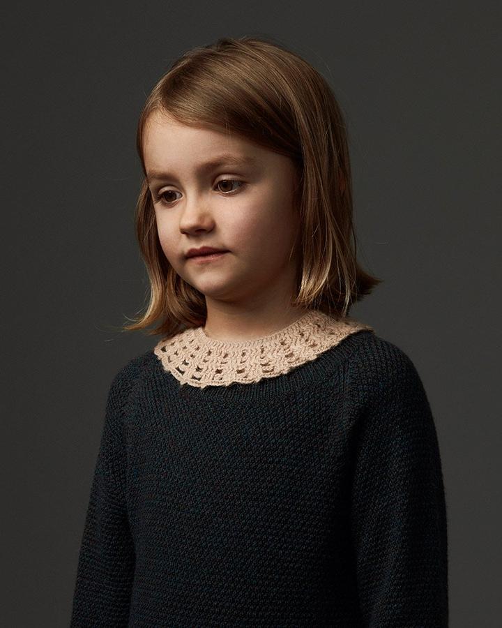 Crochet Collar - Kremaður
