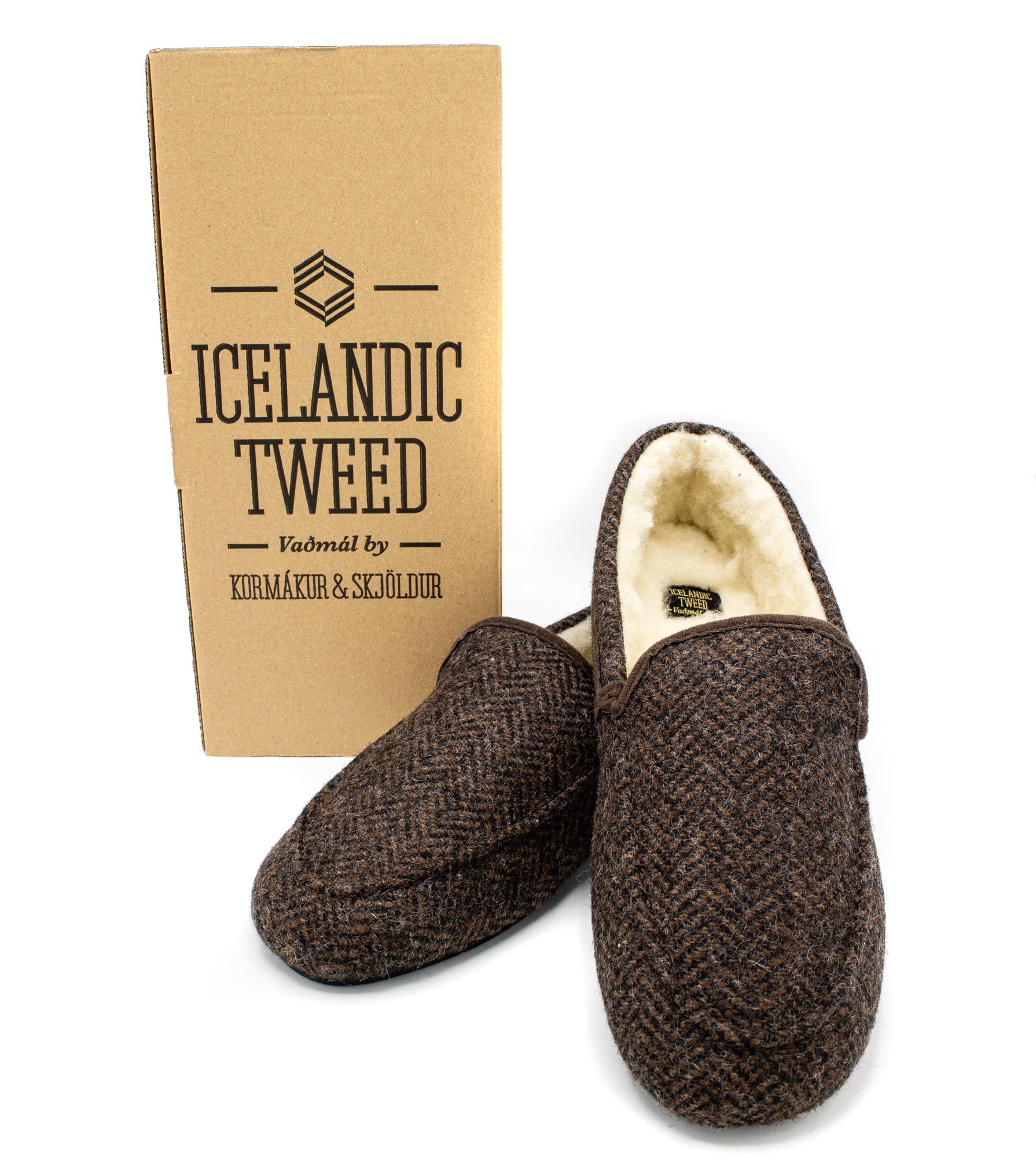 K&S Icelandic Tweed - Inniskór - Móri