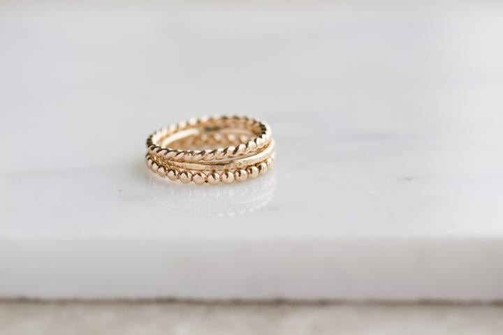 Twist Ring - 14k Gold