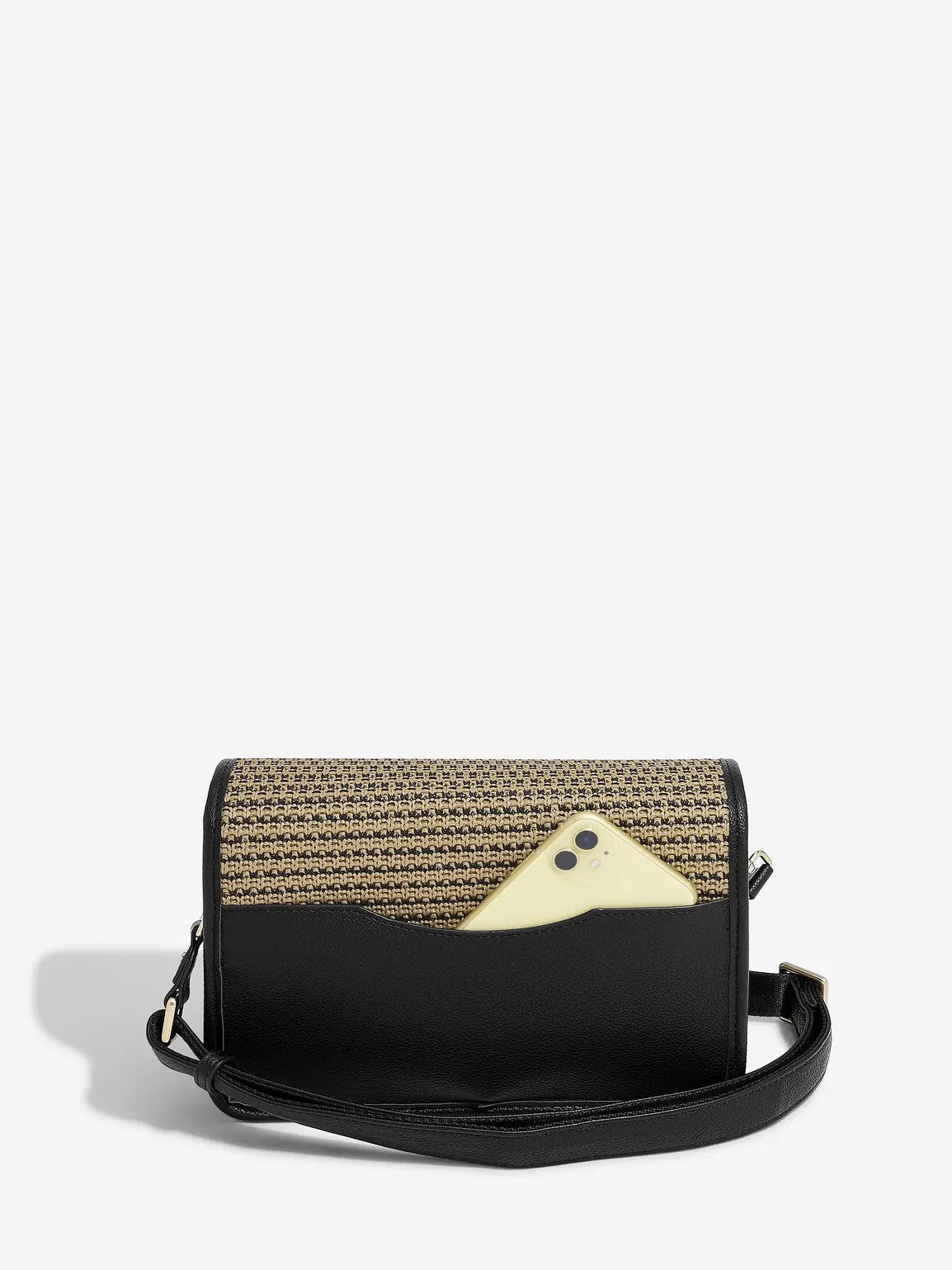 Stackers - Raffia Crossbody Bag