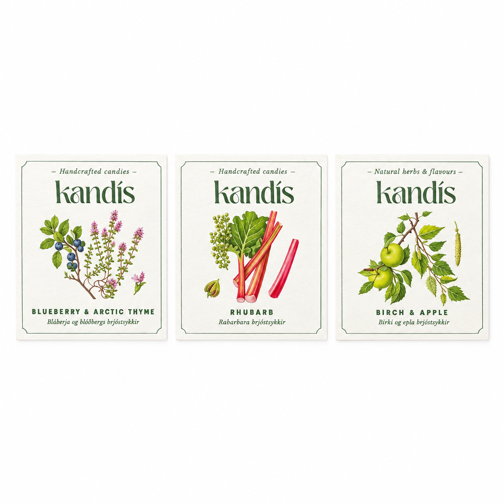 Kandís - þrenna