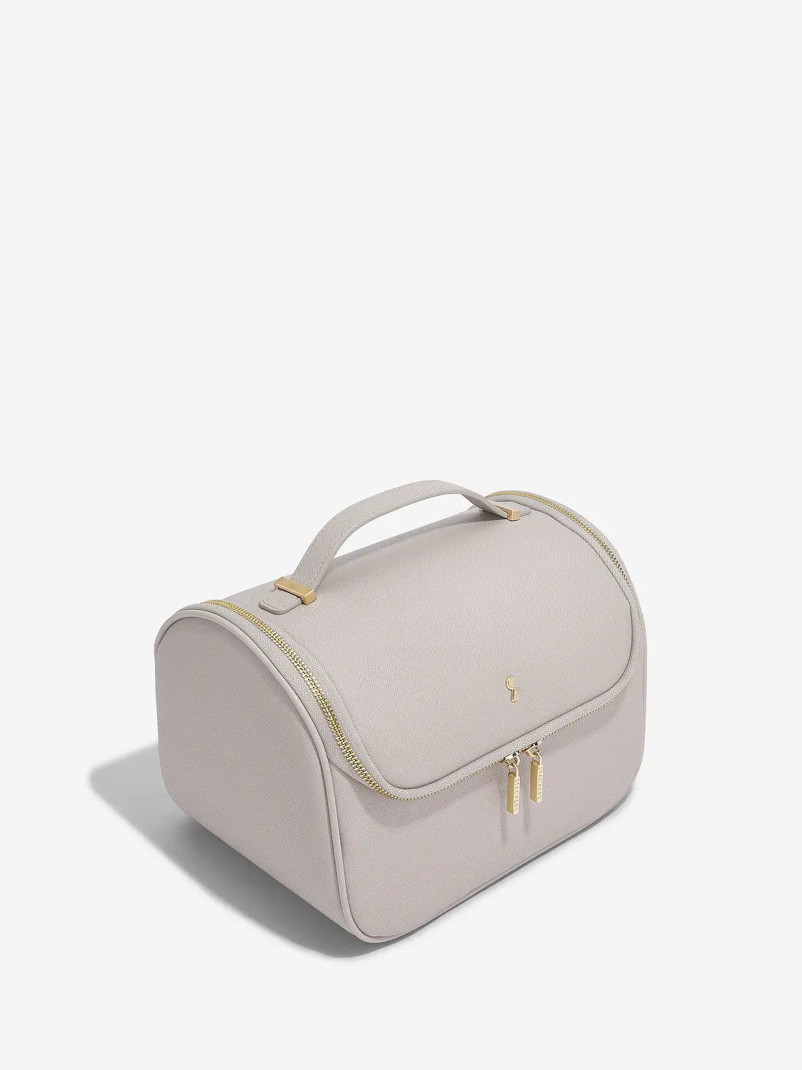 Snyrtitaska - Taupe stór