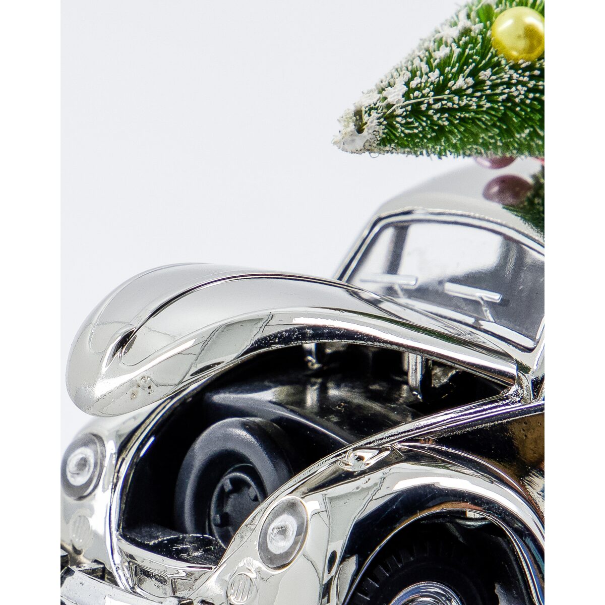 Xmas bíll silfu (2 stærðir)