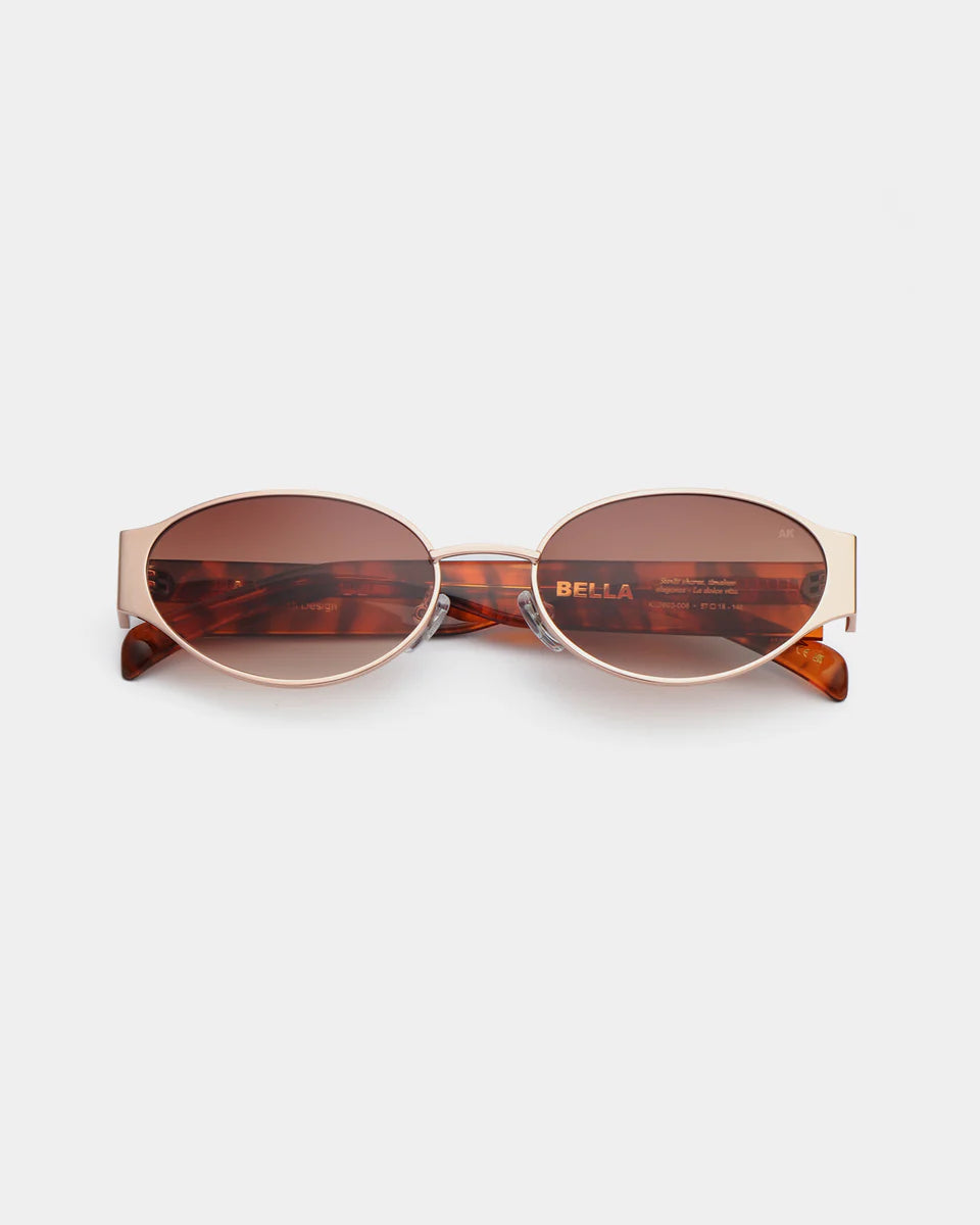Bella - Rose gold Havana