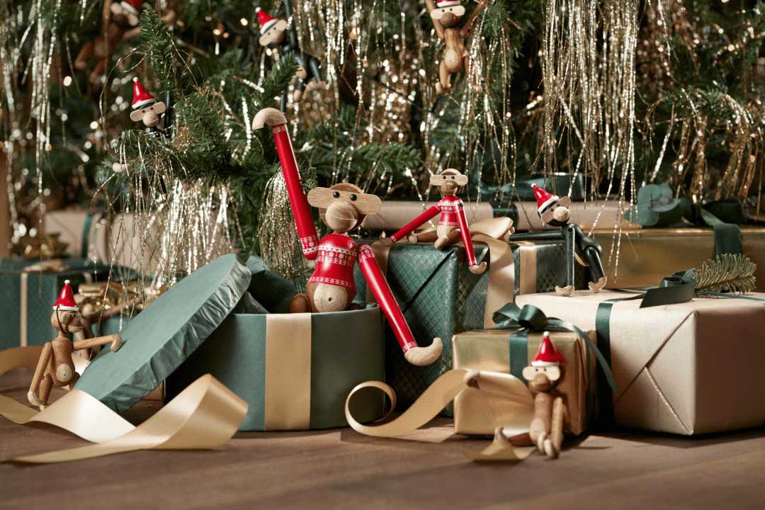 API Í JÓLAPEYSU Kay Bojesen