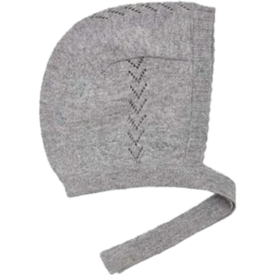 Lace Front Bonnet - Grey