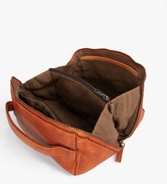 Montana - Austin snyrtitaska cognac