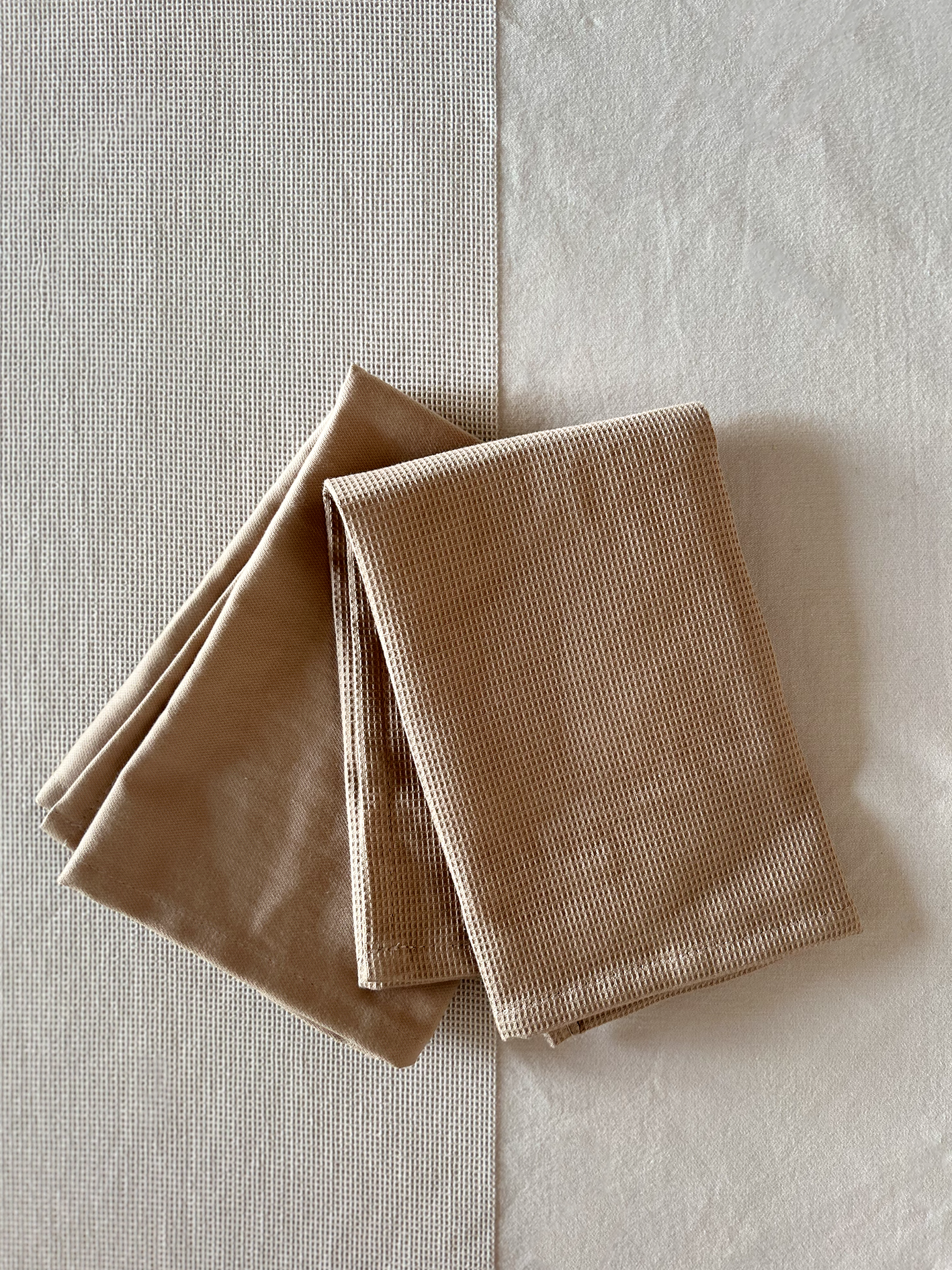 Braut tauservíettur 2pk taupe