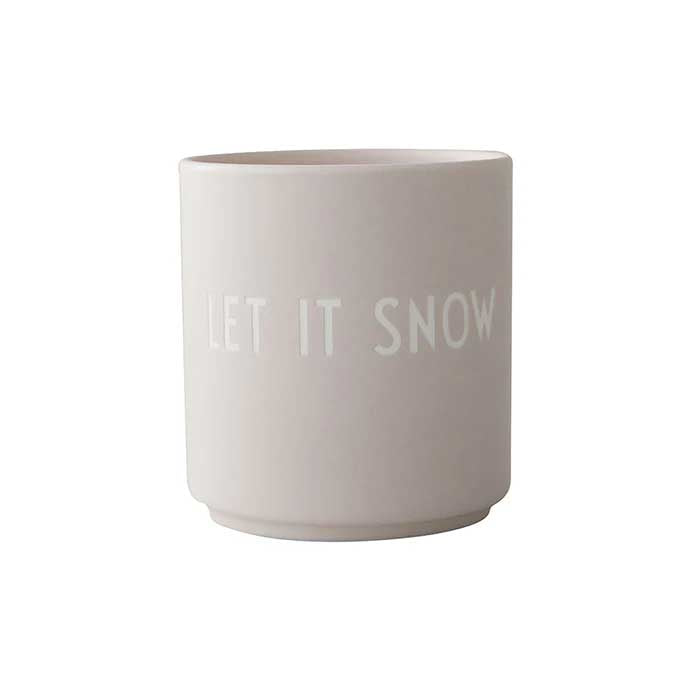 Bolli LET IT SNOW pastel beige