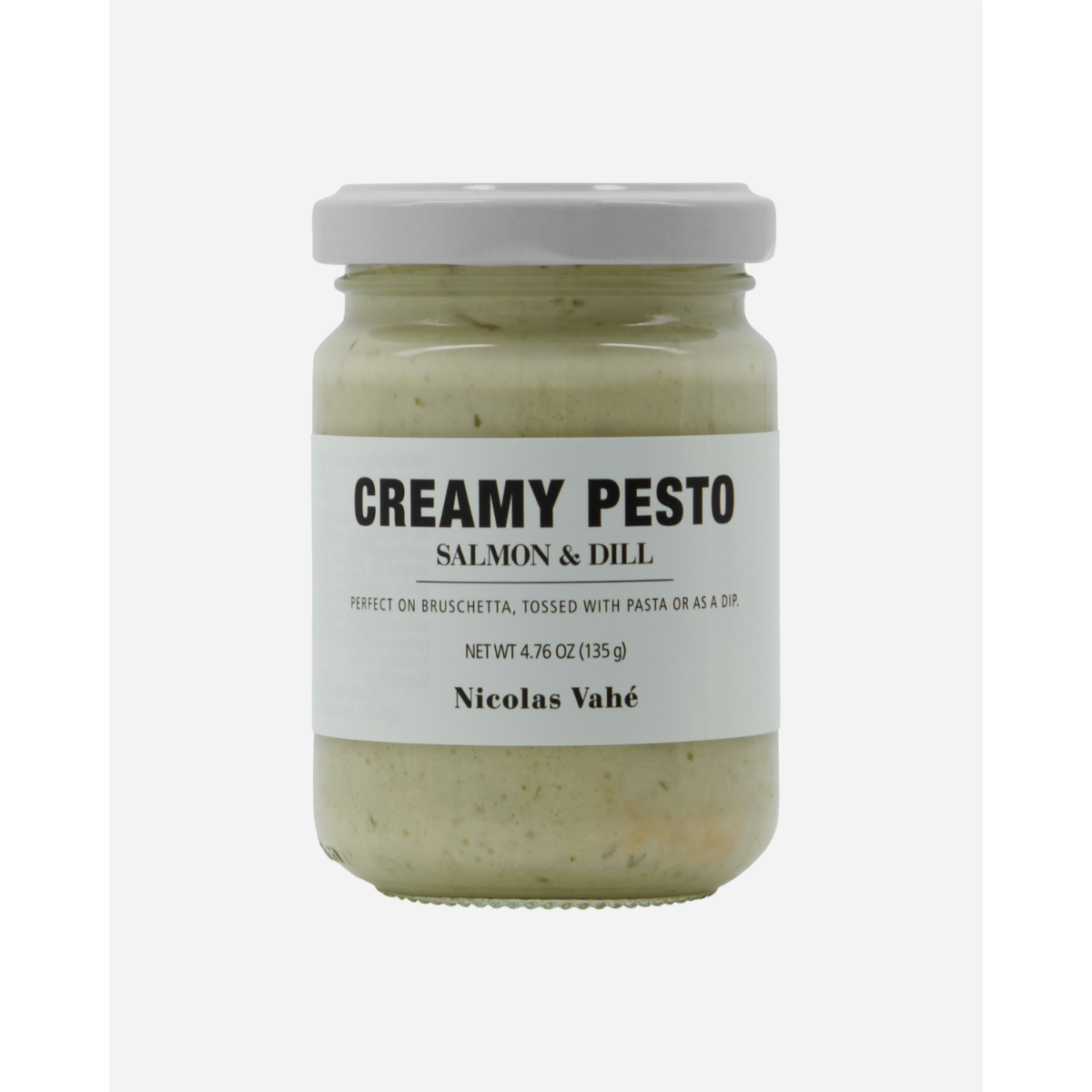 Creamy Pesto - salmon and dill