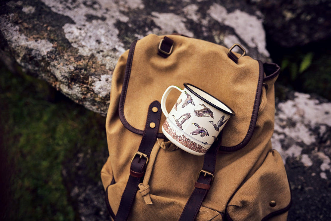 Enamel Mug - Lake & Ducks