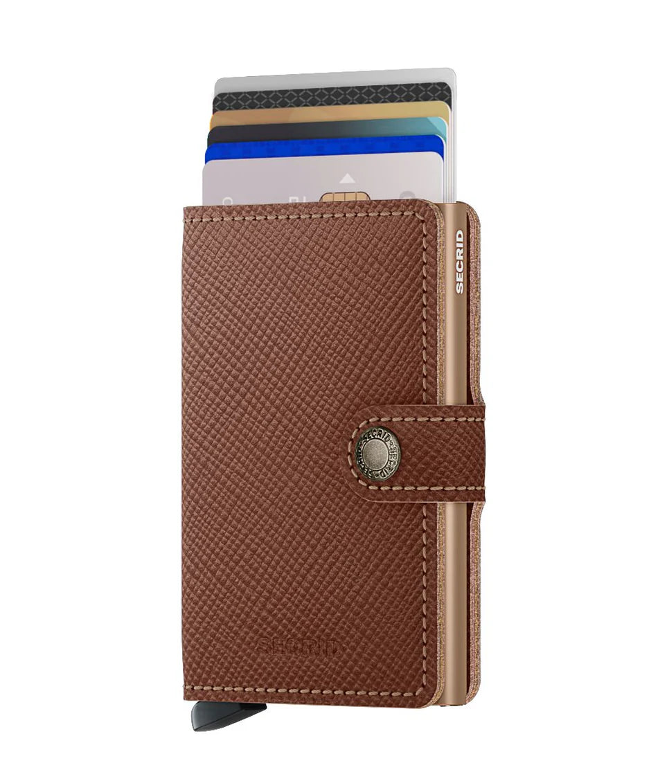Miniwallet - Saffino Camel