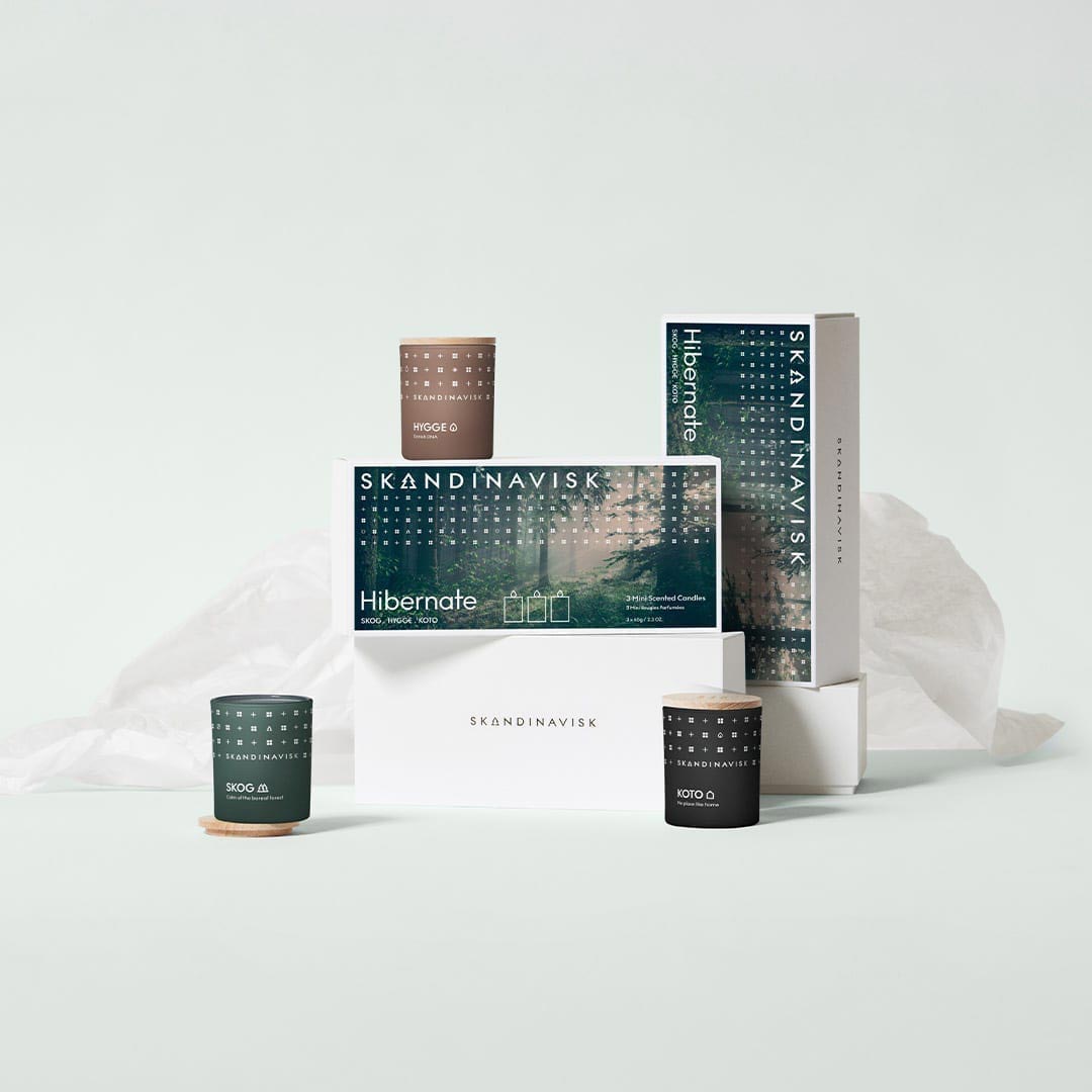 GJAFASETT HIBERNATE 3X ILMKERTI 65GR