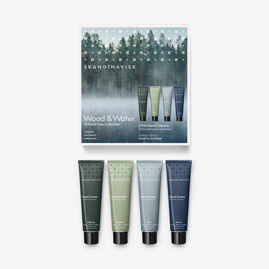GJAFASETT WOOD & WATER MINI 4X30ML
